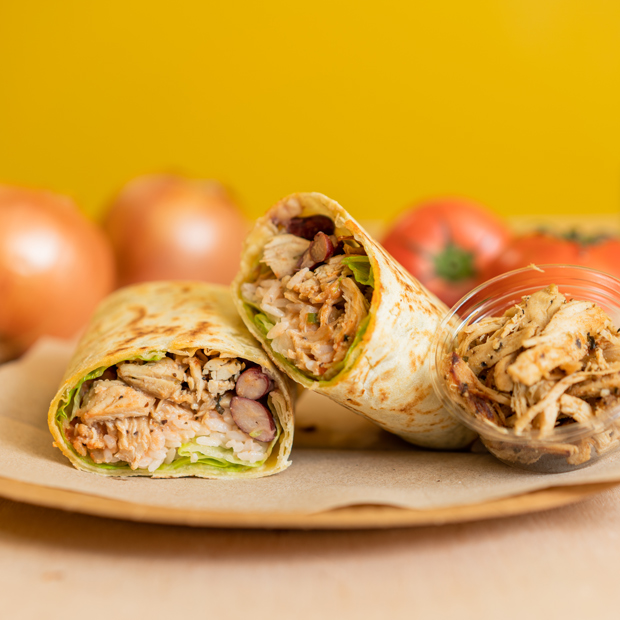 グリルチキンブリトー