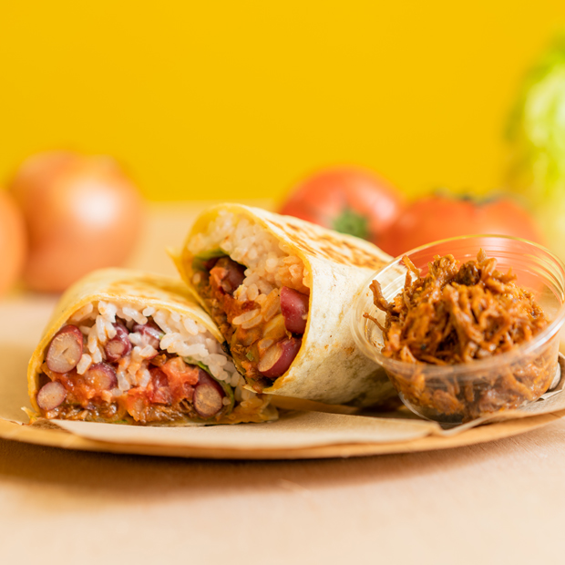 プルドポークブリトー